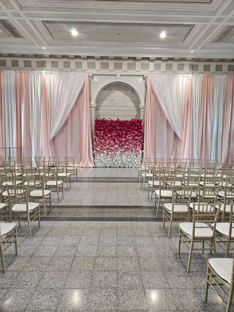 pipe and drape rental in Atlanta