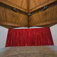 red curtains 459