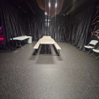 dinner setup